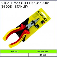 ALICATE MAX STEEL 6. 1-4"...