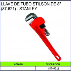 LLAVE DE TUBO STILSON DE 8"...