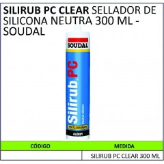 SILIRUB PC CLEAR SELLADOR...