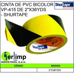 CINTA DE PVC BICOLOR VP-415...