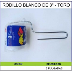 RODILLO BLANCO 3" - TORO