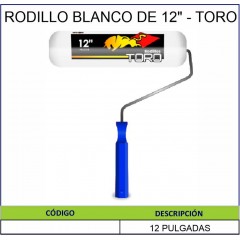 RODILLO BLANCO 12" - TORO