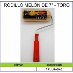 RODILLO MELON 7" - TORO