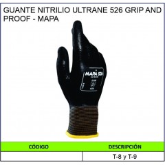 GUANTE NITRILIO ULTRANE 526...