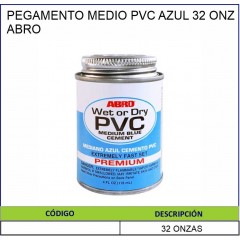 PEGAMENTO MEDIO PVC AZUL...