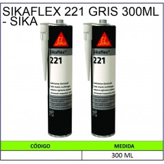 SIKAFLEX 221 GRIS 300ML - SIKA