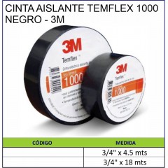 CINTA AISLANTE TEMFLEX 1000...