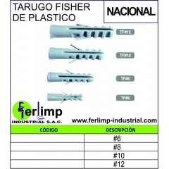 TARUGO FISHER DE PLASTICO