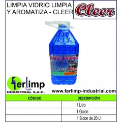 LIMPIA VIDRIOS - CLEER