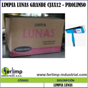 LIMPIA LUNAS GRANDE CJAX12 - PROLIMSO